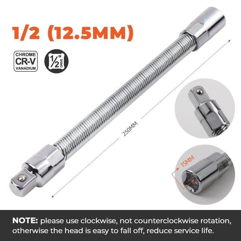 🔥Last Day Promotion - 50% OFF🔥 Electric Wrench Sleeve Universal Extension Rod  - Buy 2 Get 10% Off
