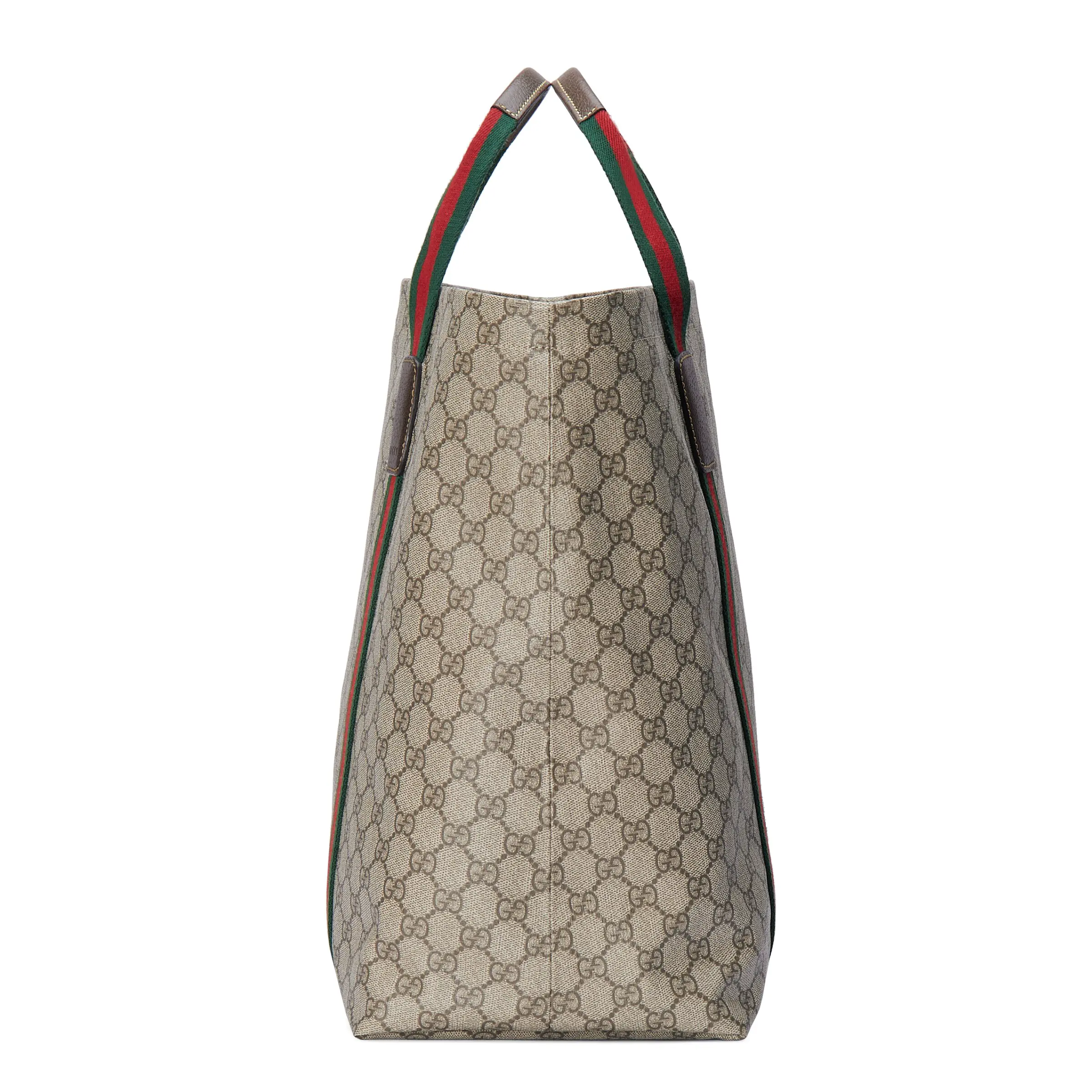 Gucci large tote bag with web detail