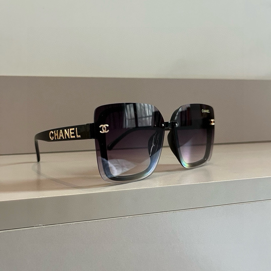 Chanel rimless sunglasses