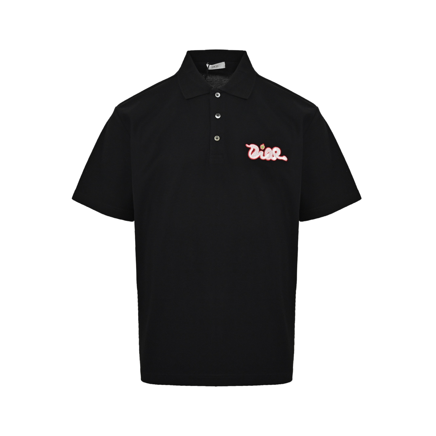 Dior 25ss KAWS Year of the Snake Embroidered Small Logo Polo Short Sleeve