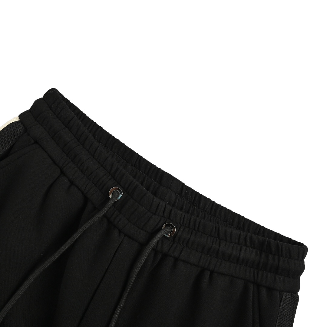 Balenciaga 24Fw lock embroidered web trousers