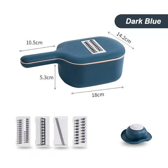 🔥Multifunctional Cutting Tool🔥4-in-1 Vegetable Cutter and Grater