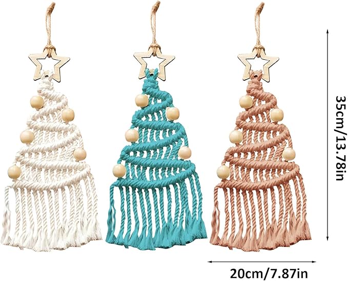 🌲🌲Luxury Knitted Christmas Tree DIY Kit -3 pack