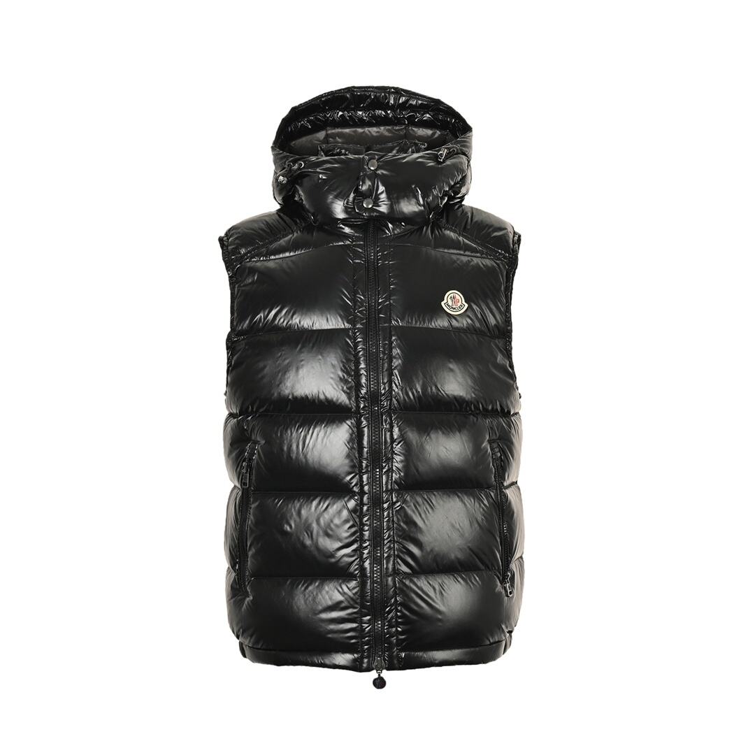 Moncler classic detachable hooded down vest