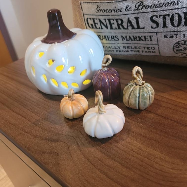 Handmade Mini Ceramic Pumpkins