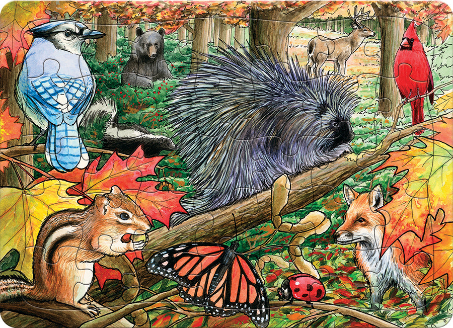 Eastern Woodlands (tray) | 35 Piece Tray