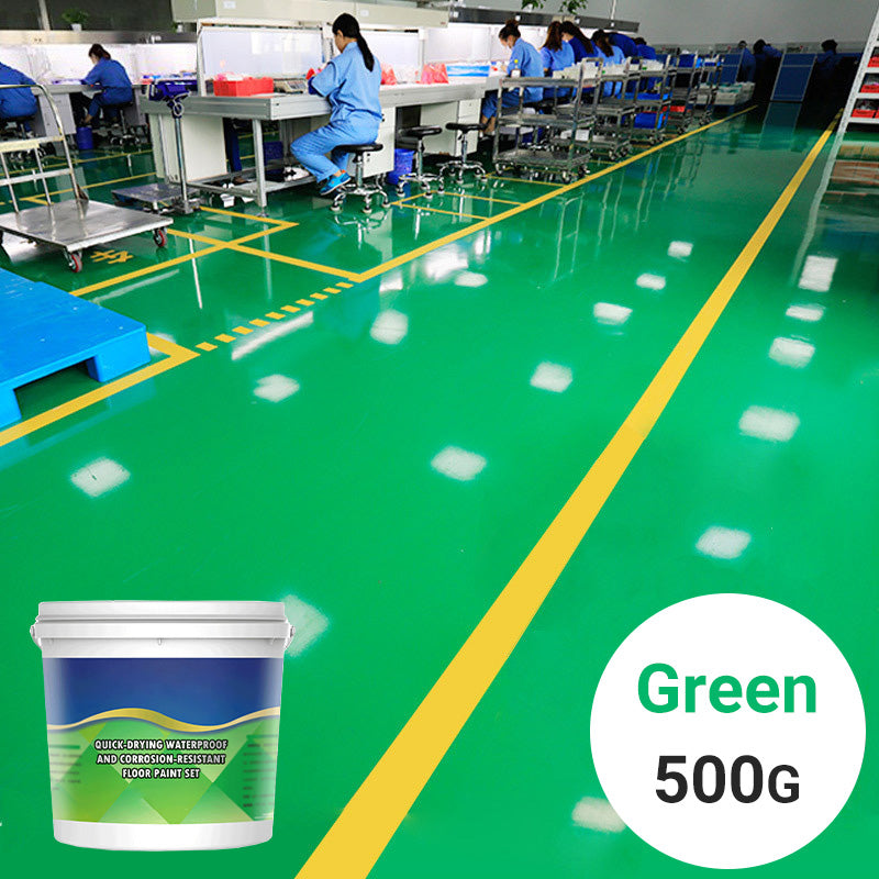 Quick-Drying Waterproof and Corrosion-Resistant Floor Paint Set