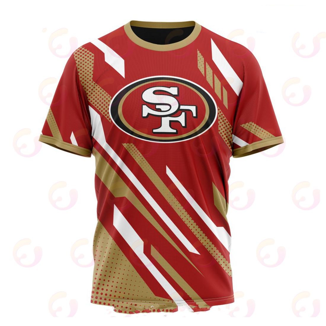 SAN FRANCISCO 49ERS 3D HOODIE SPECIAL MOTOCROSS CONCEPT
