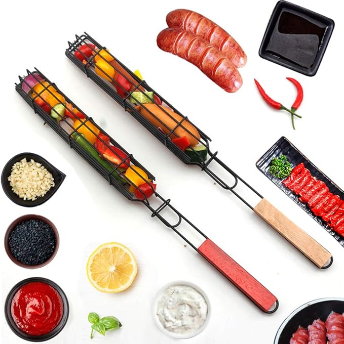 🔥Stainless steel grill (a must-have for parties)