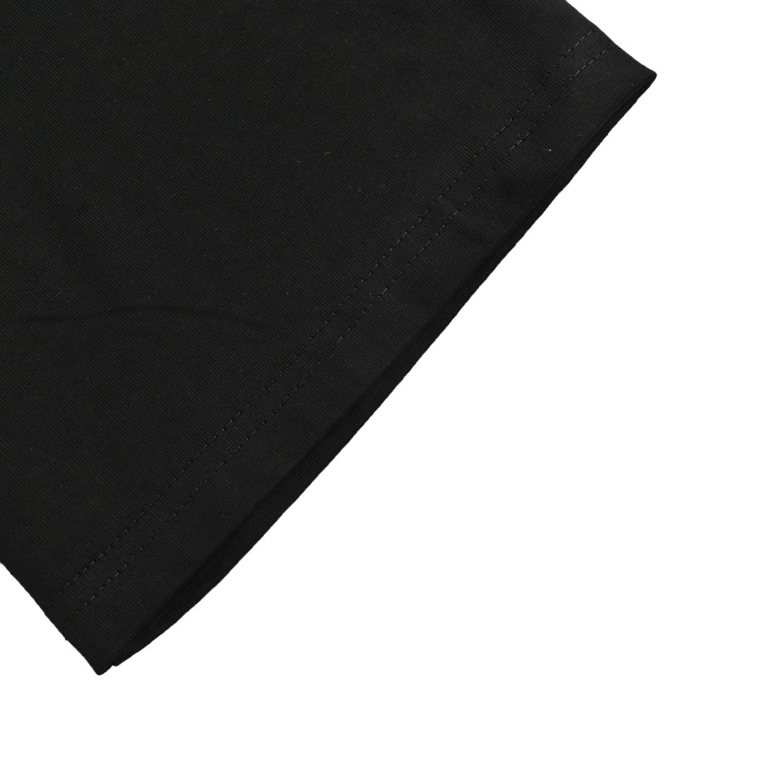 Balenciaga 24ss silicone rubber strip logo short sleeve