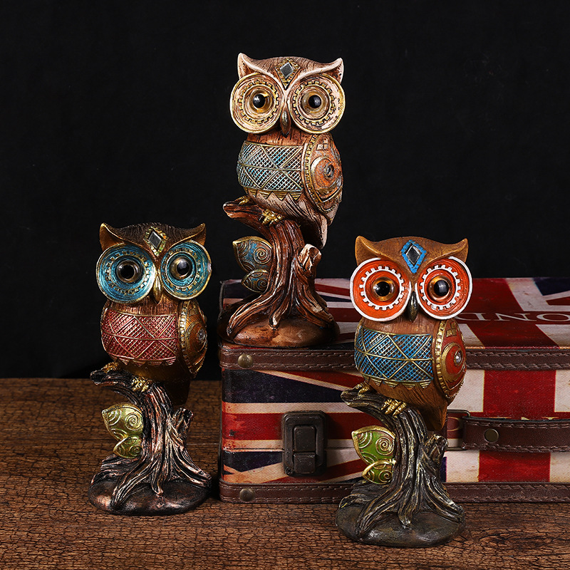 (🔥Last Day Promotion-SAVE 60% OFF)Owls Perched on a Branch-BUY 2 GET 10% OFF & FREE SHIPPING
