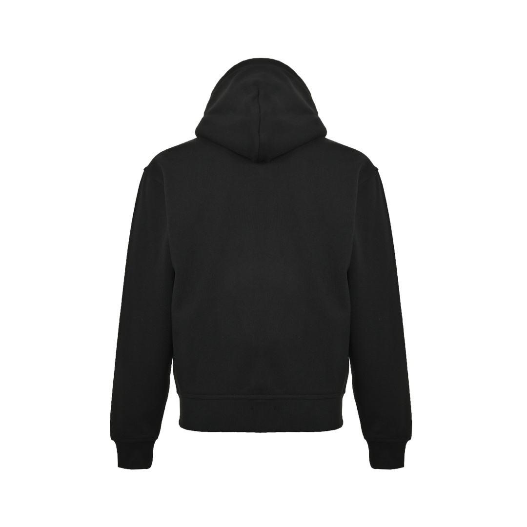 Burberry 24Fw shoulder warhorse patch zip-up hooded sweatshirt jacket
