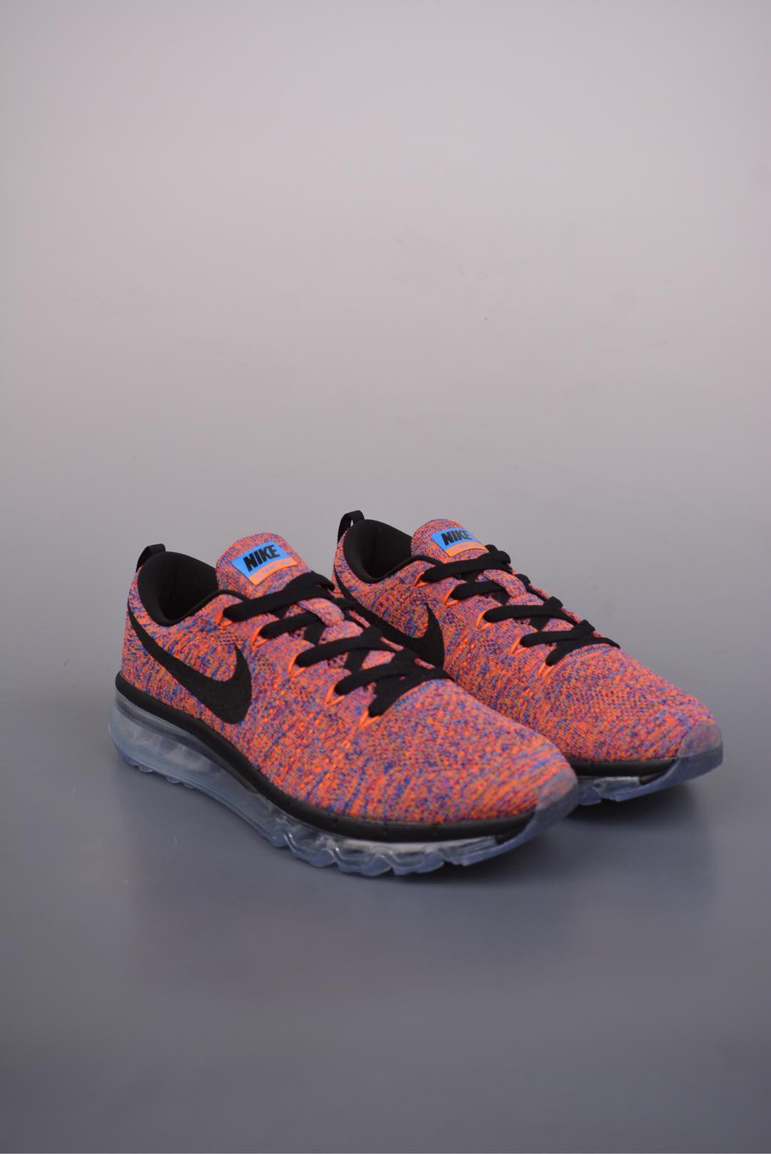 Nike Flyknit Air MaxRainbow Crimson Blue 620469-404