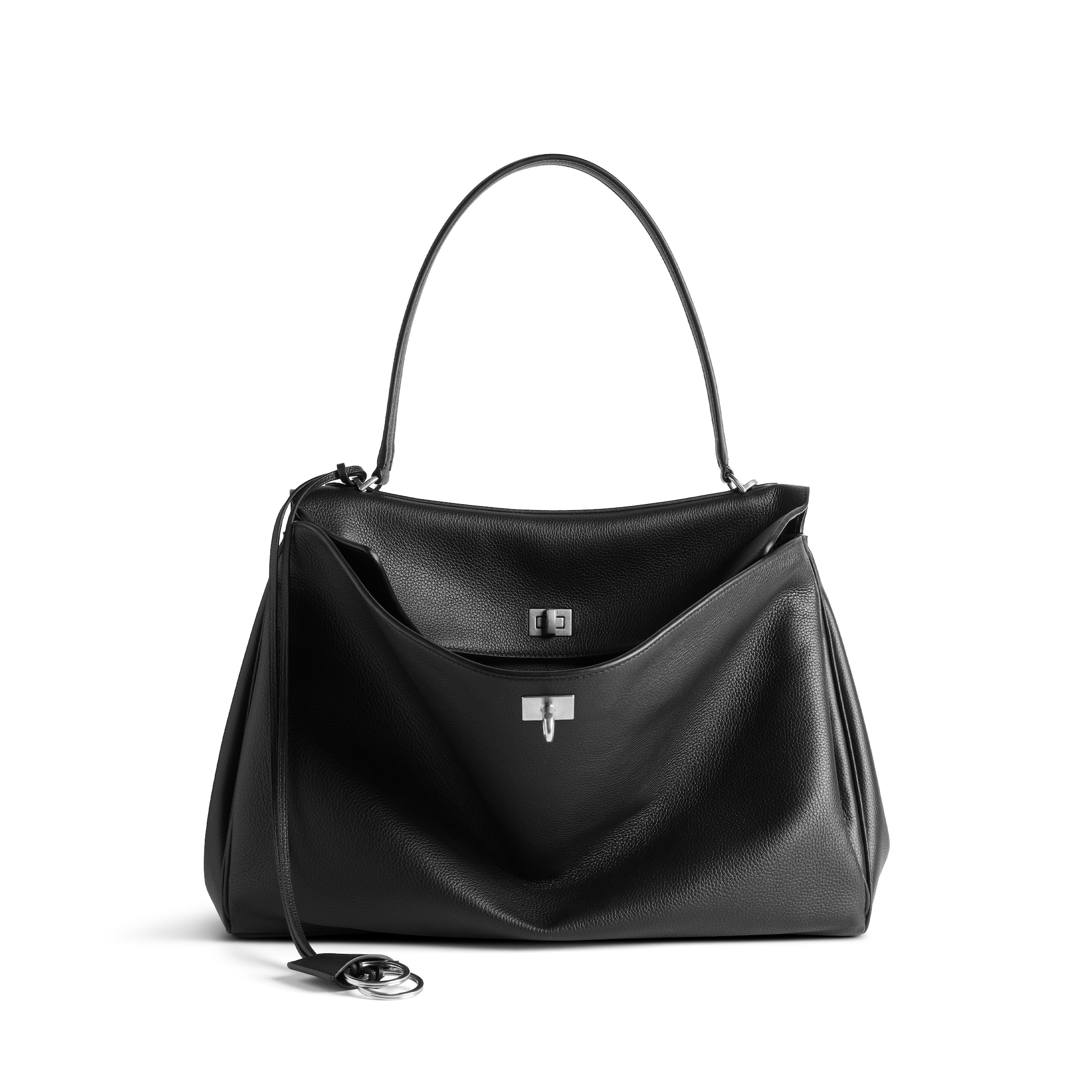 Balenciaga Rodeo Handbag Large Grained Calfskin7897442ABV61000