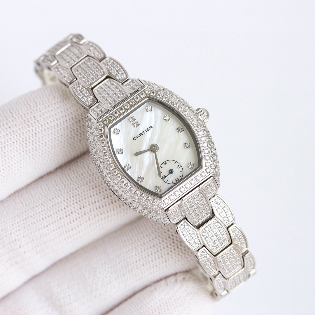 Cartier Gypsophila - Mini lady tonneau watch
