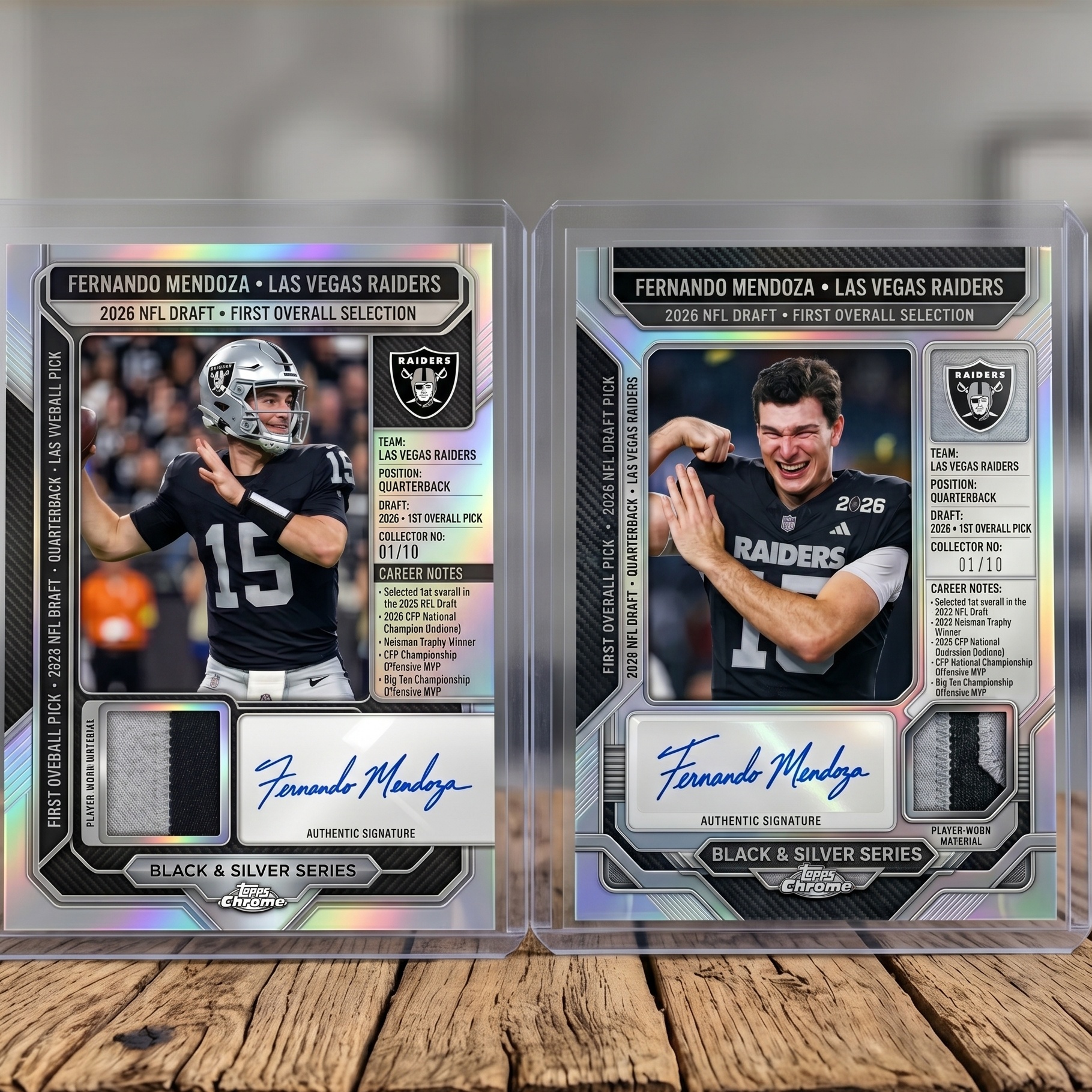 Fernando Mendoza – 2026 NFL Draft 1st Overall Pick Collector Card