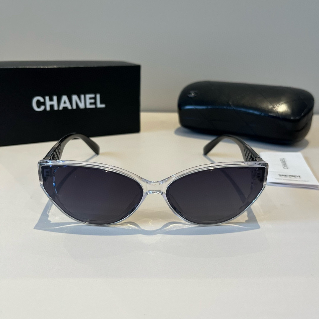 Chanel round frame sunglasses