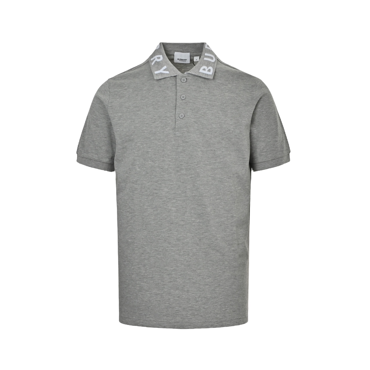 Burberry Letter Collar Polo Short Sleeve