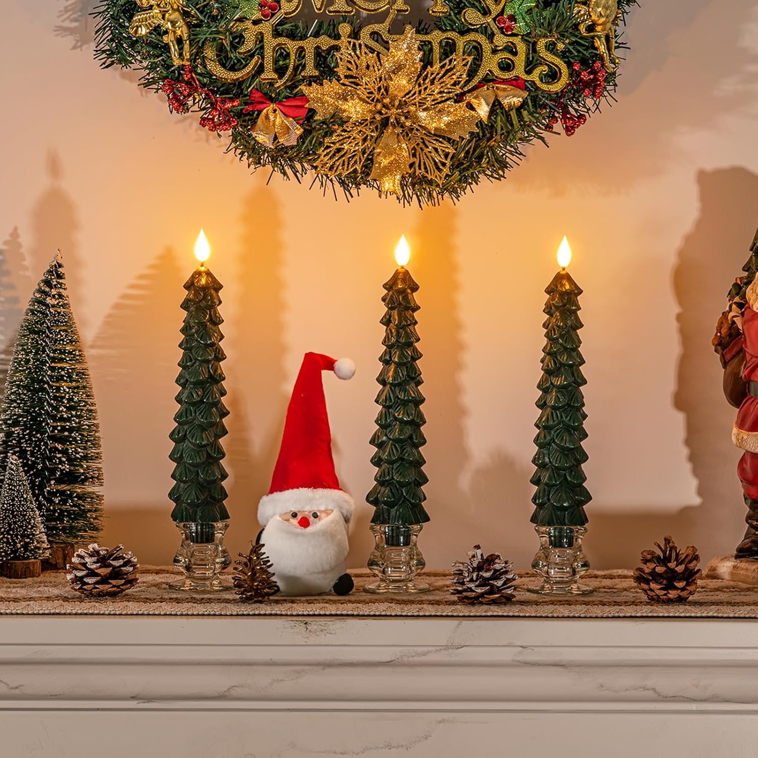 On Sale🔥Christmas Tree Candles with Remote