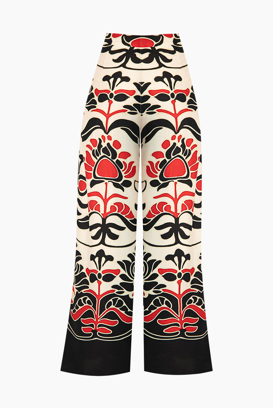 Pantalon de pierna ancha estampado