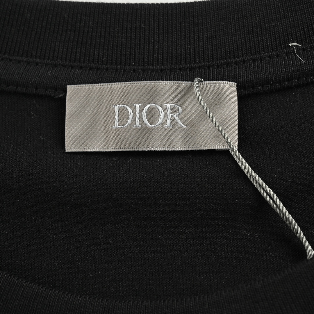 Dior Classic CD Embroidered Short Sleeve