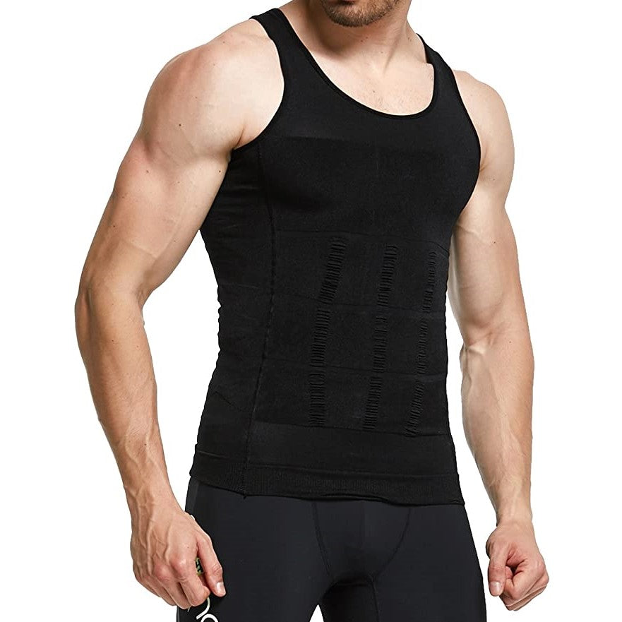 Men's Body Shaper Compression Workout T-shirt