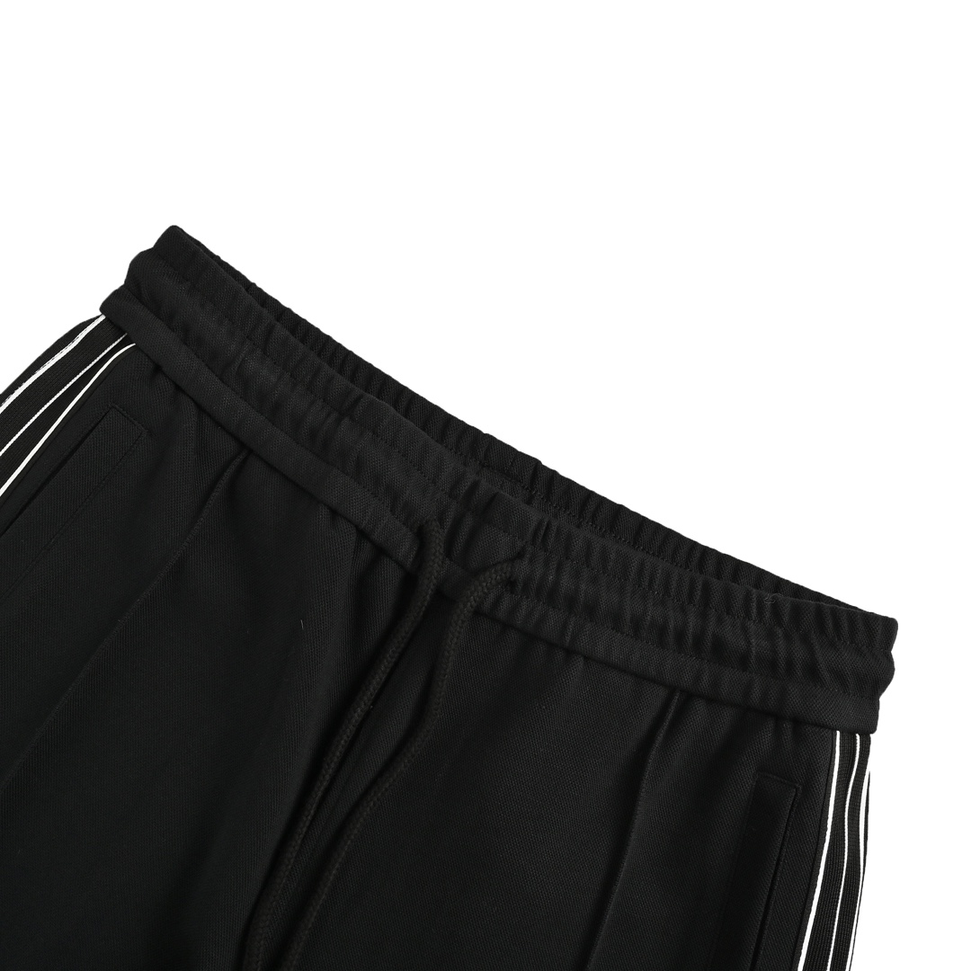 Prada 24Fw triangle logo side webbing suit trousers