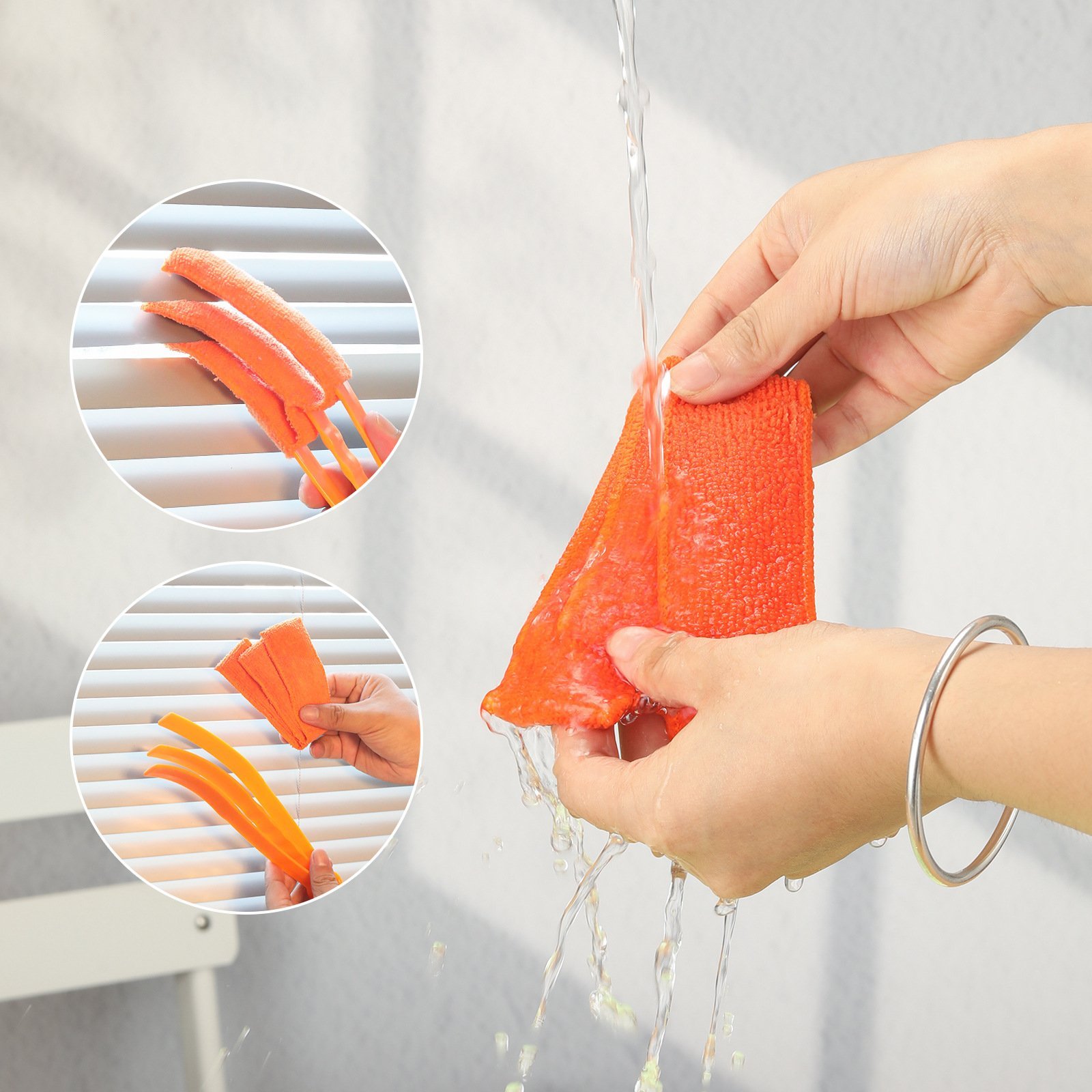 🔥🔥Hot Sale-Removable and washable dusting crevice brush