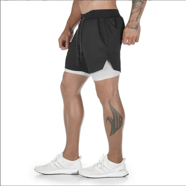 (🔥Last Day Promotion-SAVE 60% OFF)Fairmrsy®-2-in-1 Mens Workout Shorts-BUY 2 GET 10% OFF & FREE SHIPPING