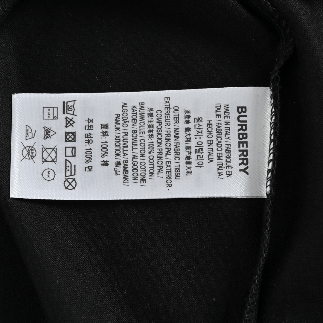 Burberry classic chest TB letter short sleeve
