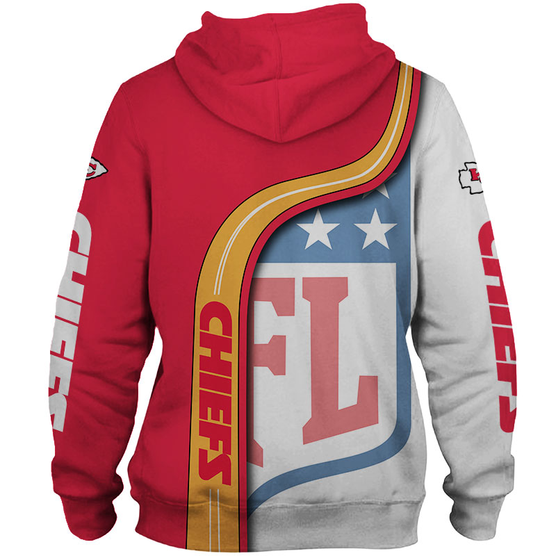 KANSAS CITY CHIEFS 3D HOODIE KKCC001