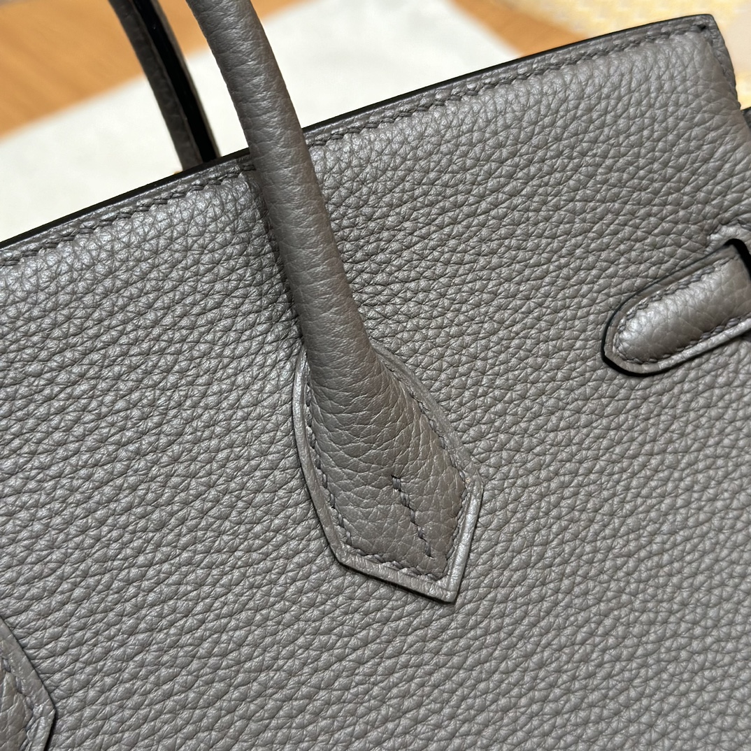 Hermes Birkin 8FGris Etain Handbag (Handmade to Order)