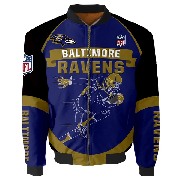 BALTIMORE RAVENS BOMBER JACKET