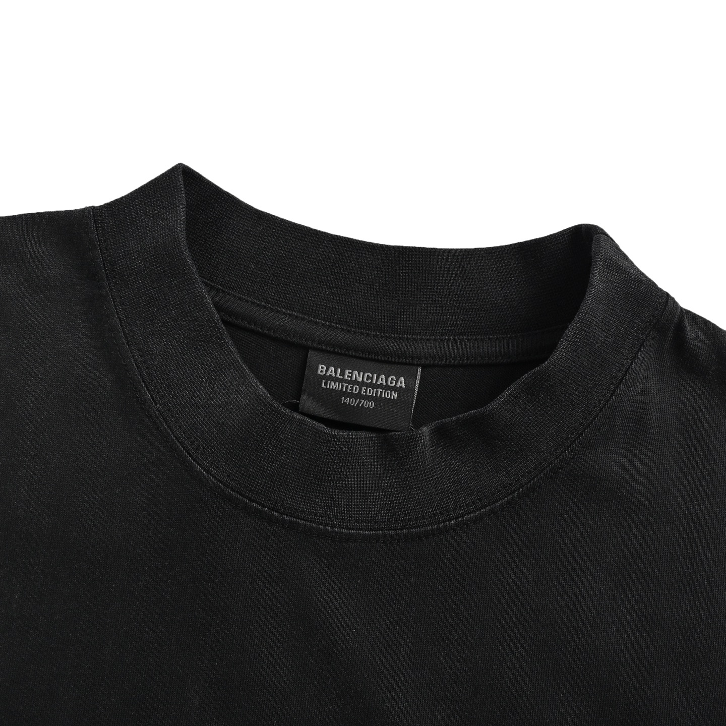 Balenciaga wheat ear crown logo color printing short sleeve