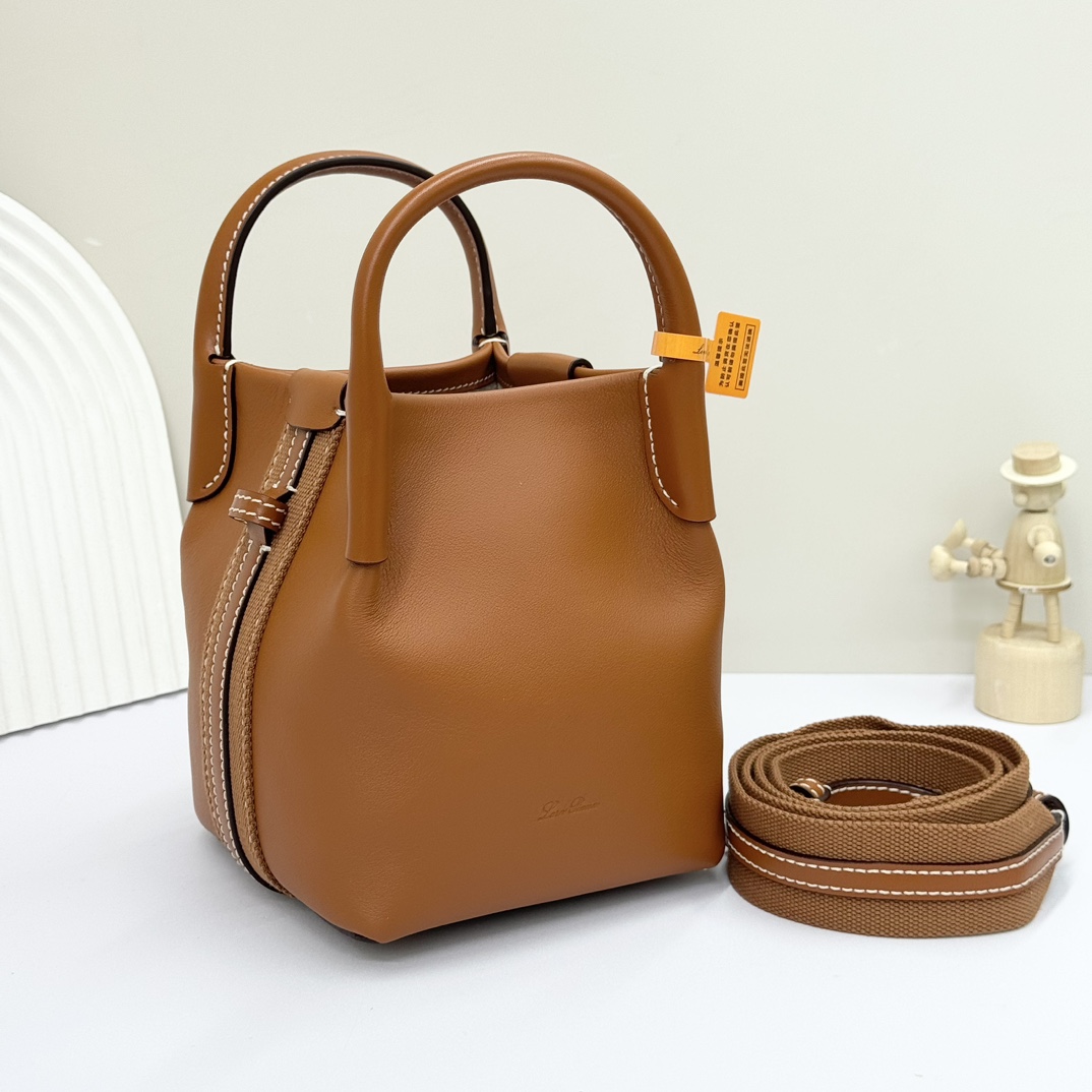 Loro Piana Bale Mini Bucket Bag FAM7943