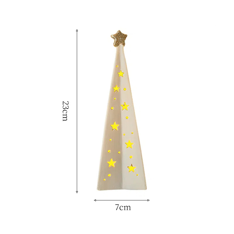 🌲🌲Christmas Ceramic Glowing Lights Decoration