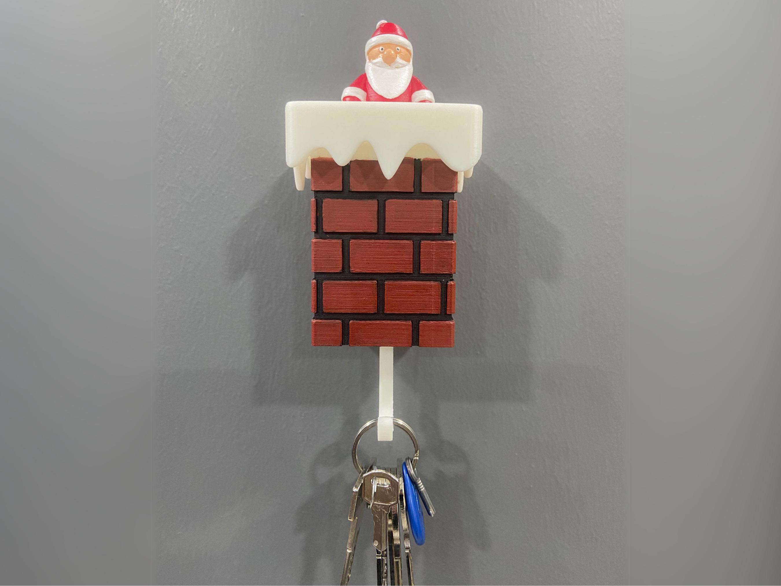 🎄Early Christmas Sale 49% OFF🎄🎅Santa’s Magical Chimney Key Holder & Hook