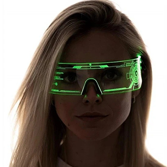 (SUMMER HOT SALE- Save 50% OFF, Arrival in 3-7 days) 7 Colors LED Light UP Glasses