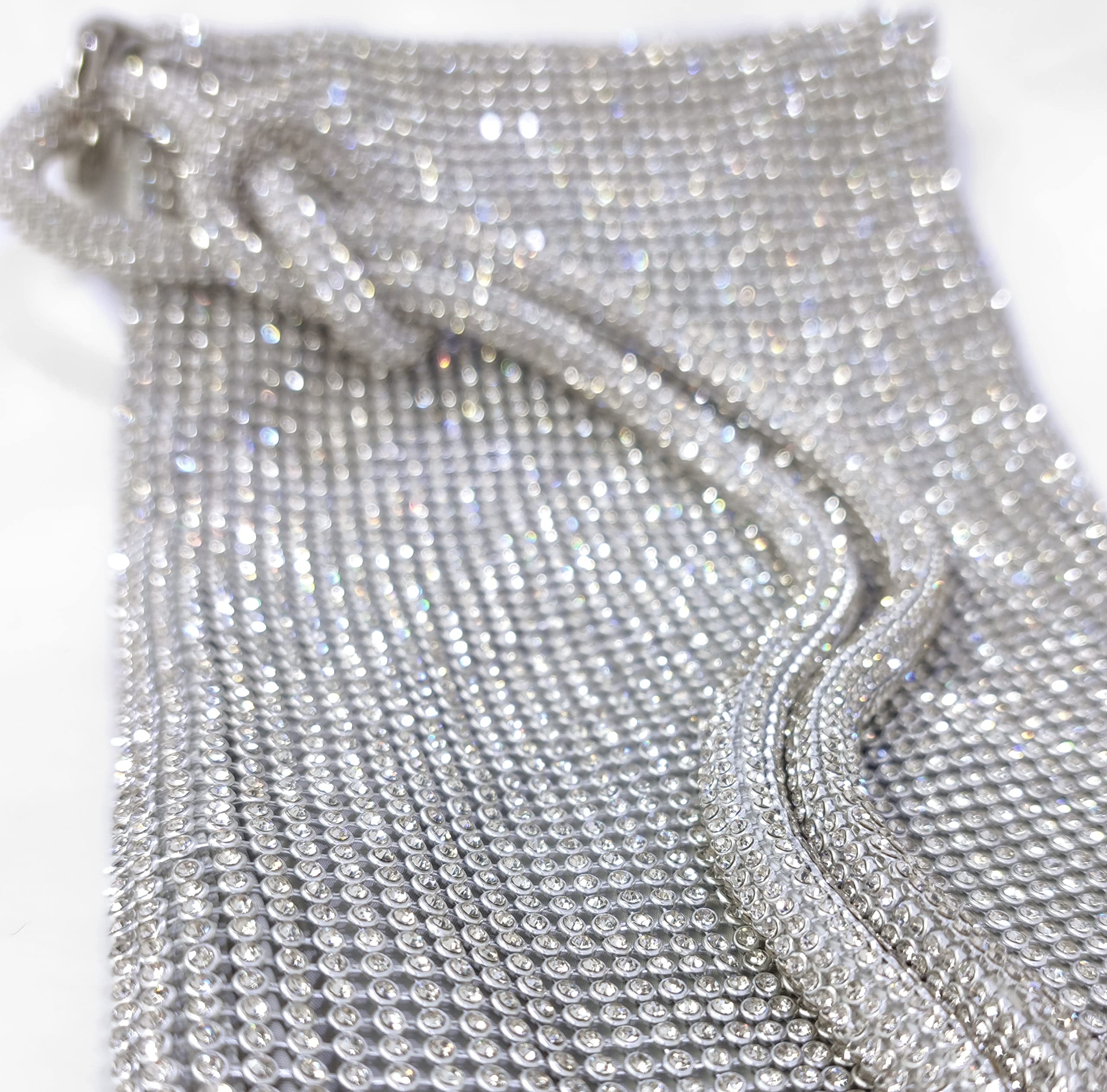 🔥Last Day 50% OFF🔥Rhinestone Hobo Bag for Women Rhinestone Purses📦BUY 2 GET FREE SHIPPING NOW