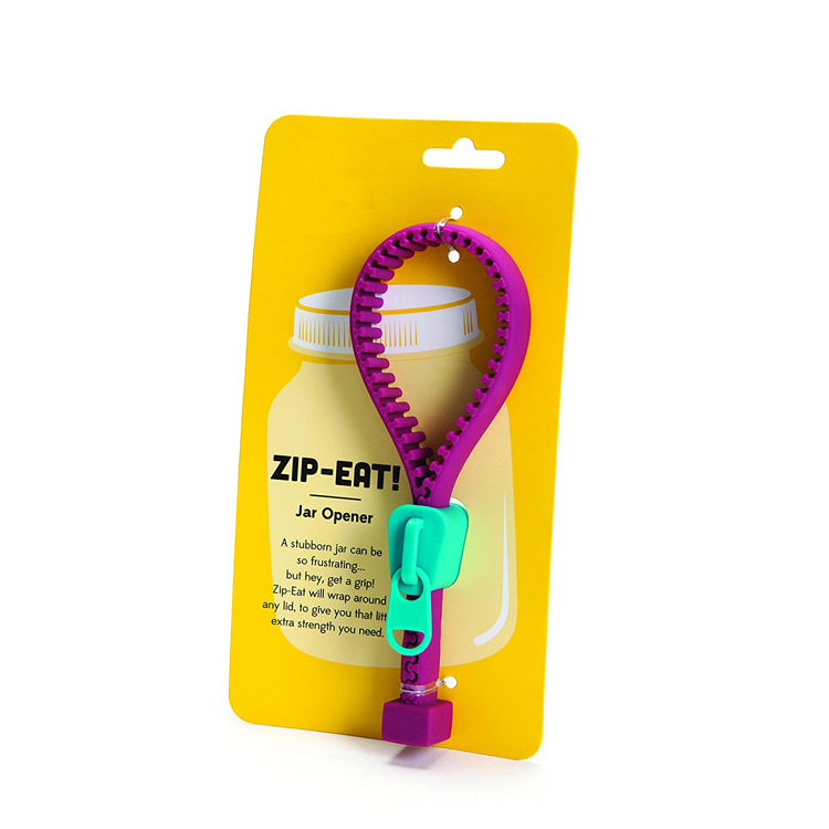 【BUY 1 GET 1 FREE NOW】Creative Silicone Zipper Can Opener