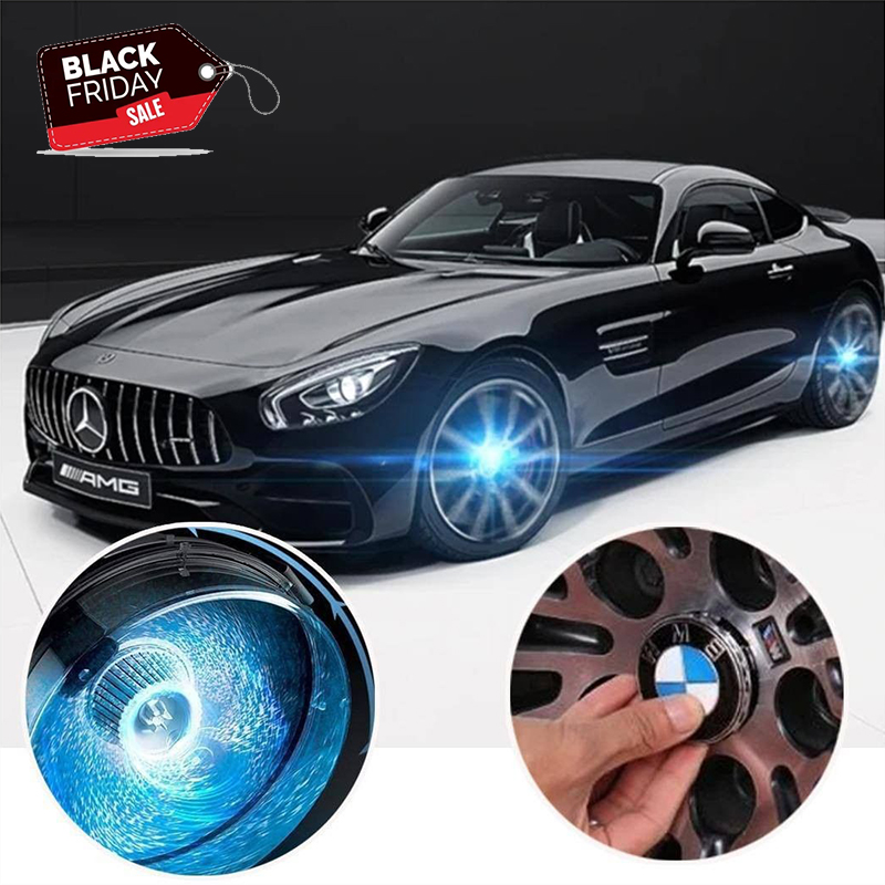 🔥Magnetic Suspension LED Floating Wheel Cap 2022 Version 1PC
