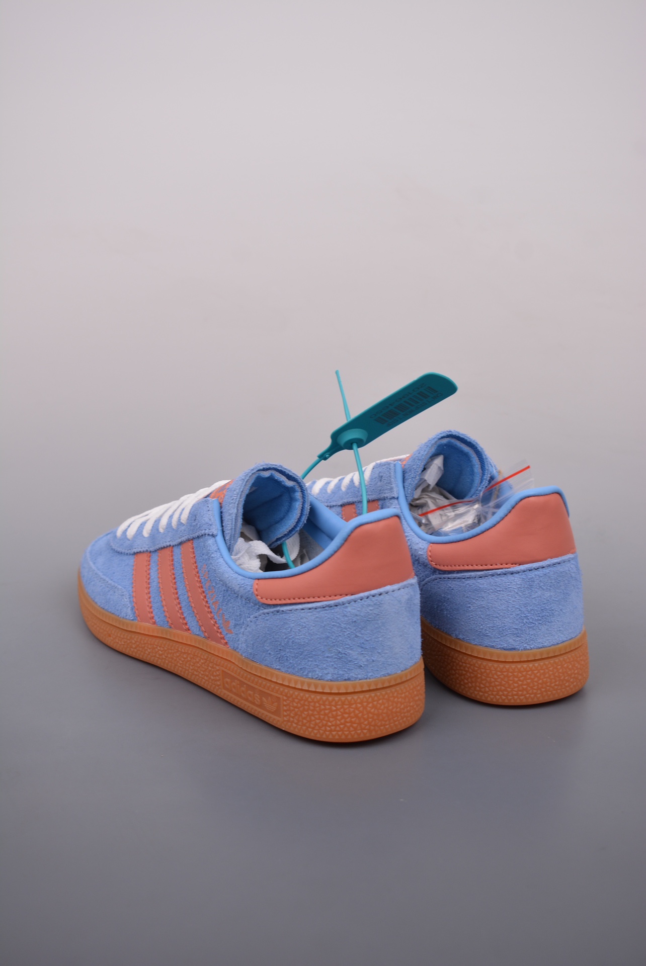 Adidas Originals Handball SPZL Suede Sky Blue Dirty Orange IF6564