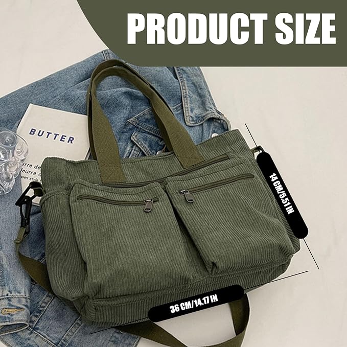 👜👜Versatile corduroy large capacity handbag🔥 (Flash Sale - 50% Off)