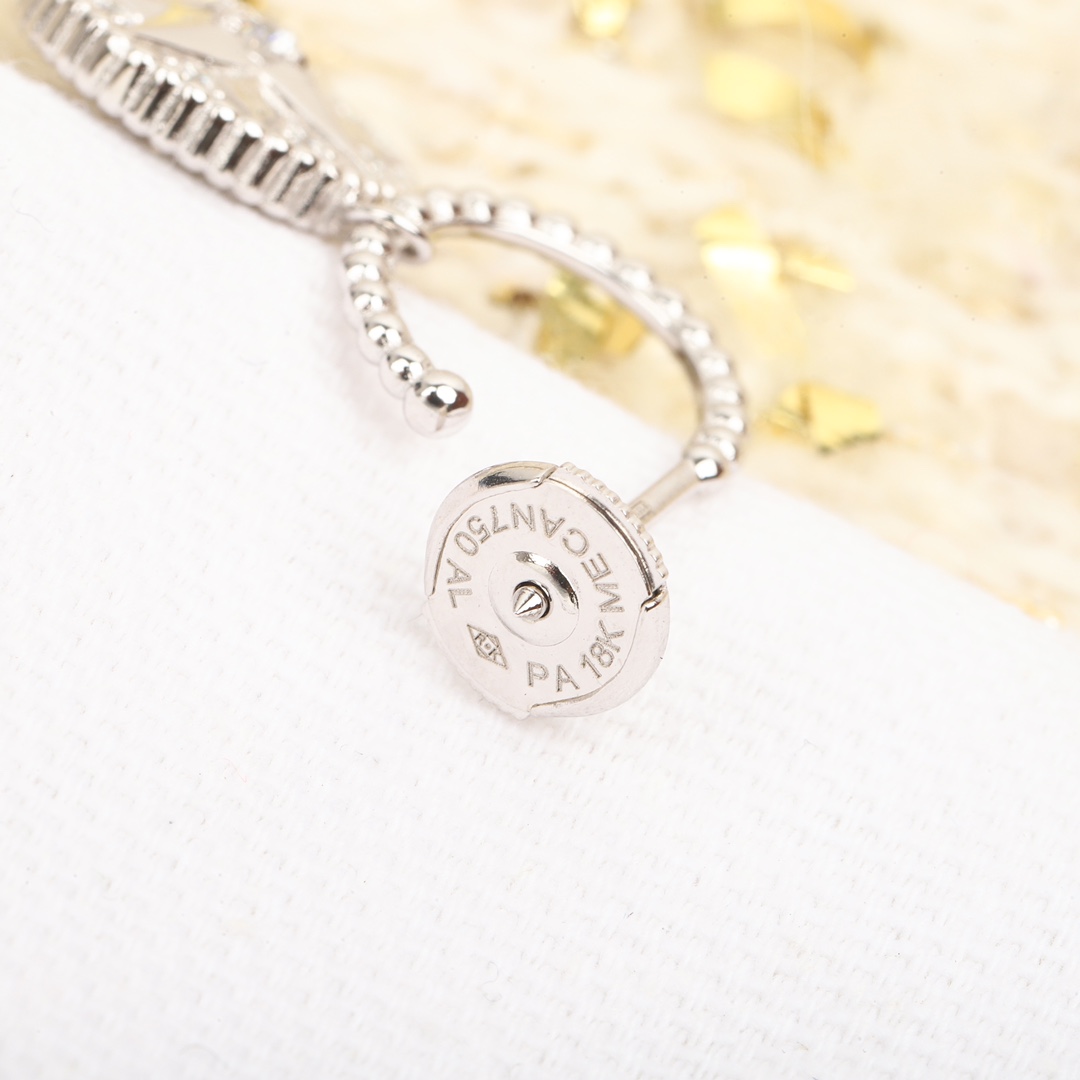 Dior Compass Diamond Earrings