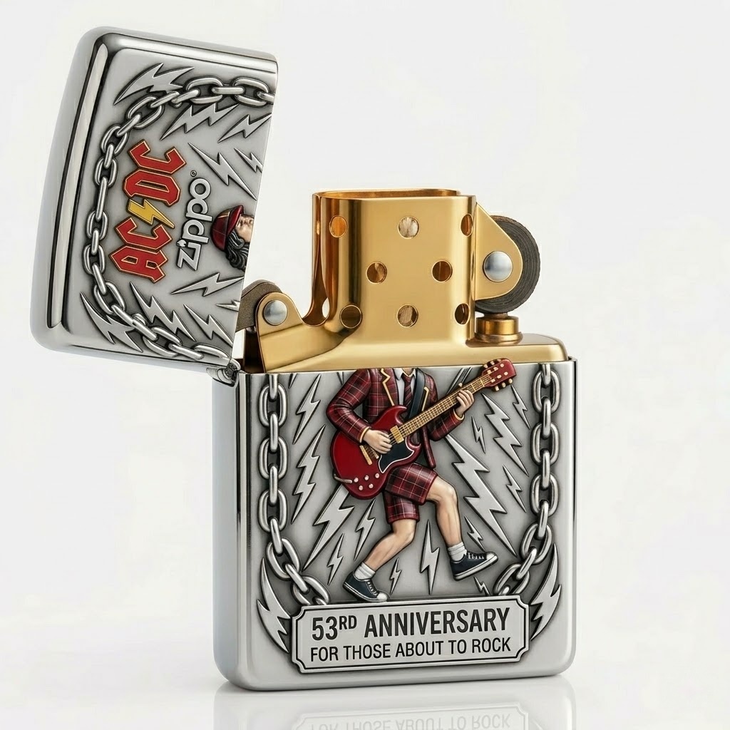 AC/DC 53rd Anniversary Special Edition Zippo Lighter