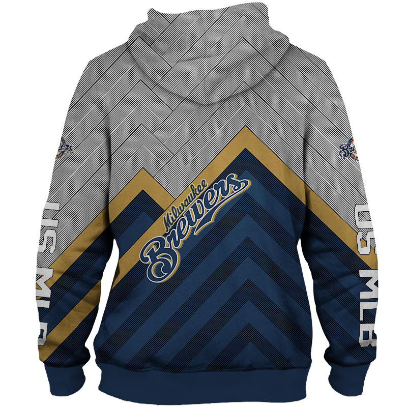 MILWAUKEE BREWERS 3D HOODIES MB002