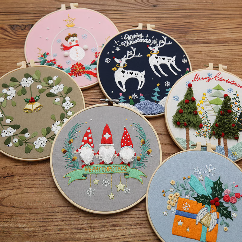 🔥Last Day 70% OFF - 🎄Perfect Gift - Christmas Embroidery (Beginners edition)