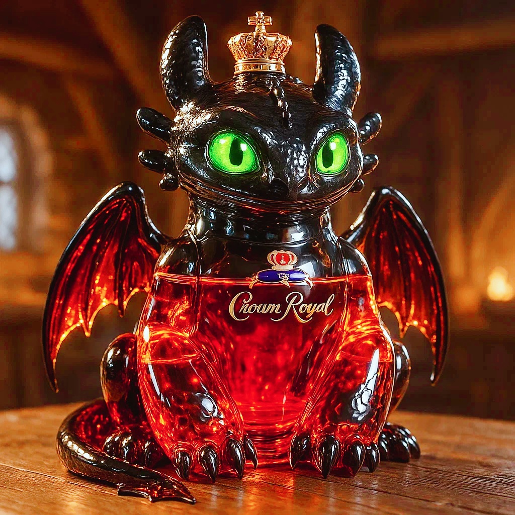 Toothless Collector's Edition Whiskey Decanter