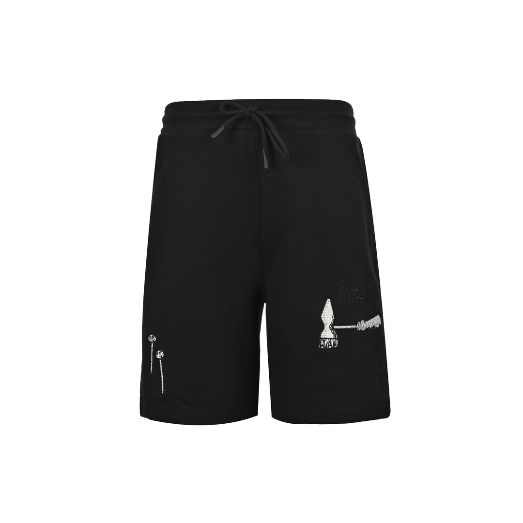 Louis Vuitton 24ss embroidered hammer tool shorts