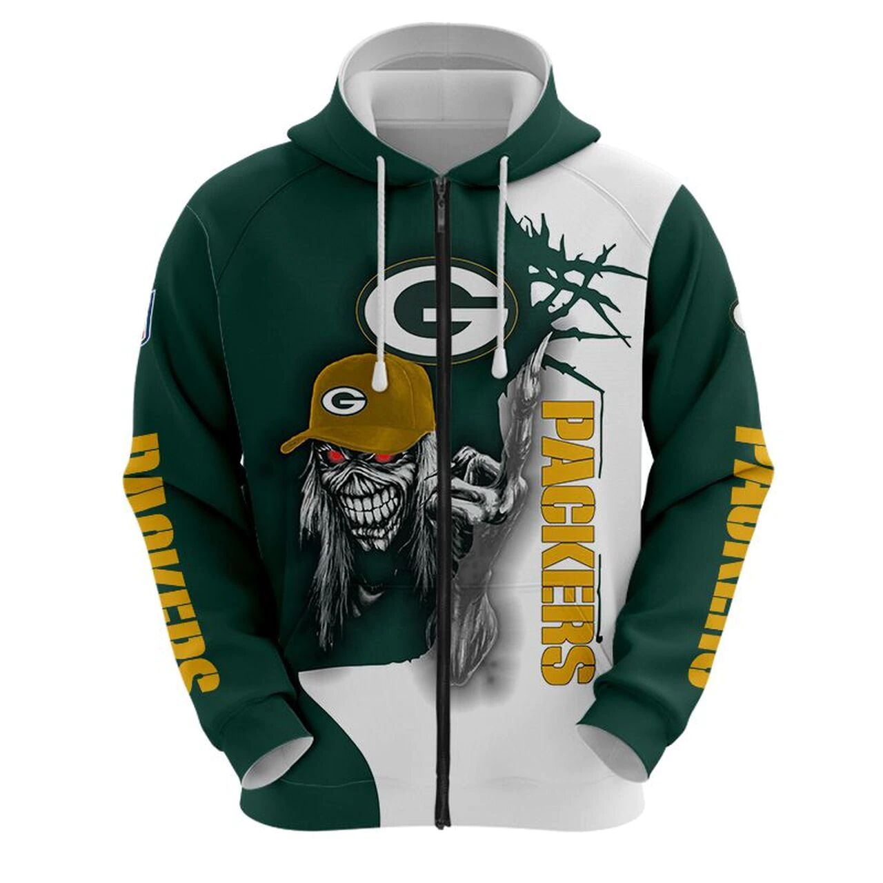 GREEN BAY PACKERS 3D HOODIE GGBBPP022